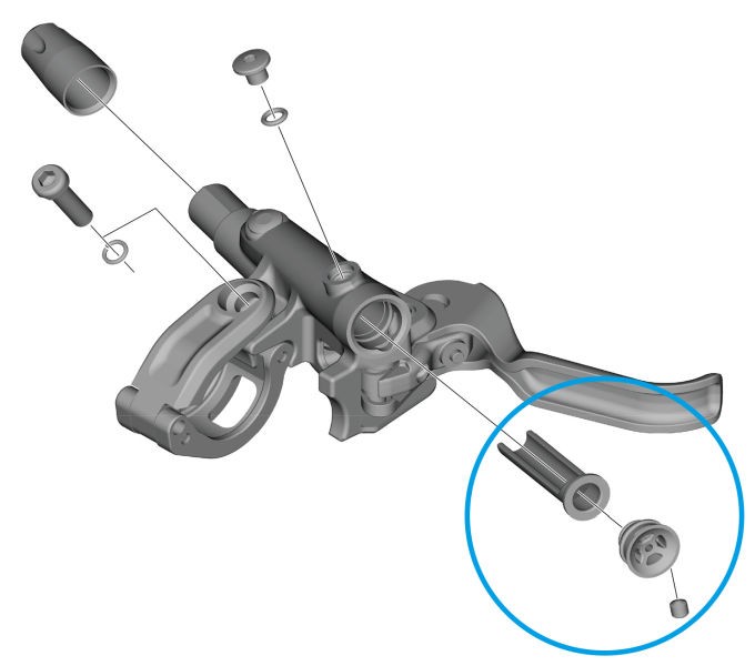 Shimano Kit Diafragma Freno BL-T8100